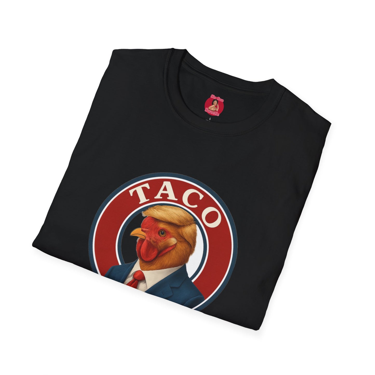 T-Shirt - Taco Trump Funny Chicken Design
