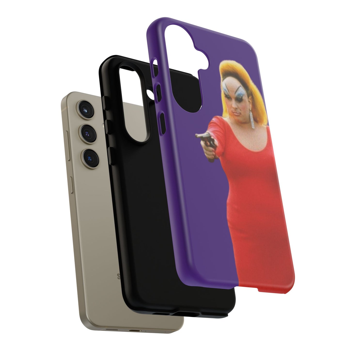 Divine Pink Flamingos John Waters Samsung Galaxy phone case