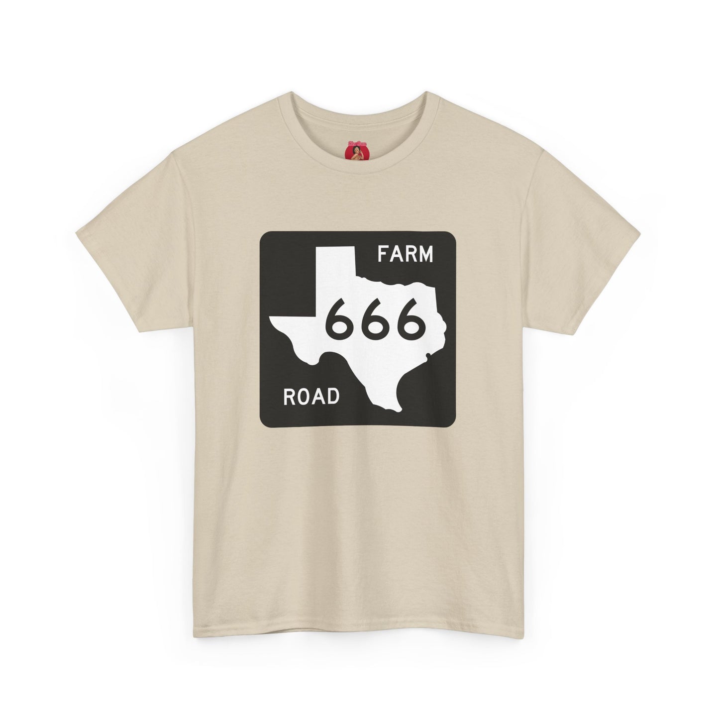 Texas Farm Road 666 Sign, Highway to Hell, Hail Satan Unisex T-shirt
