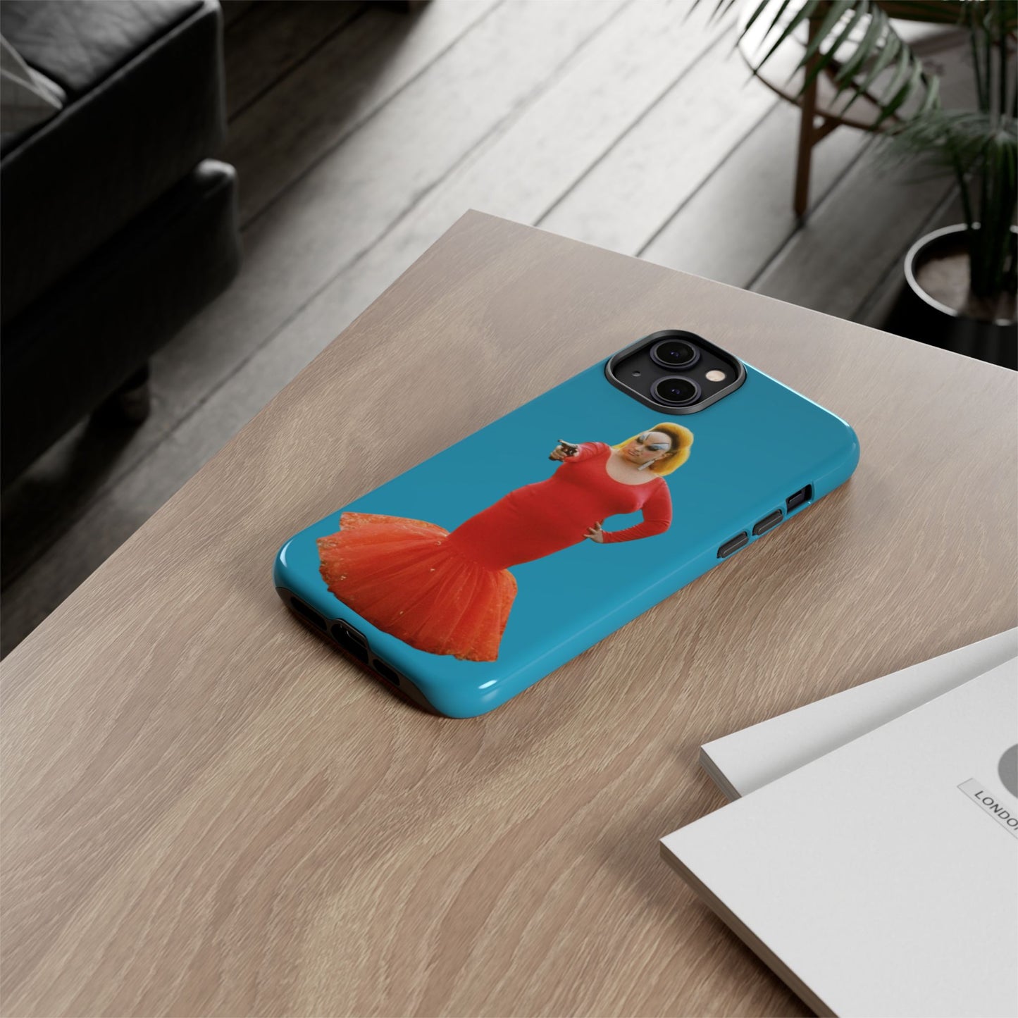 Divine Pink Flamingos John Waters iPhone Case, iPhones 14 & 15