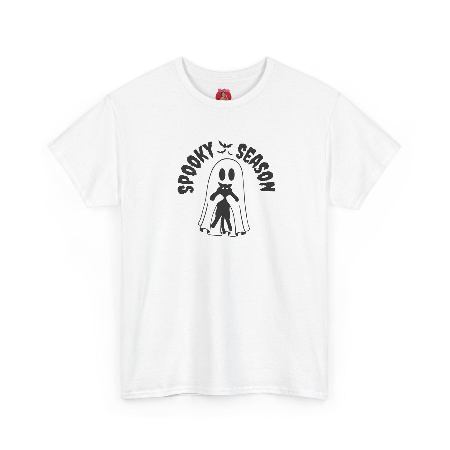 Spooky Ghost and Kitty Tee