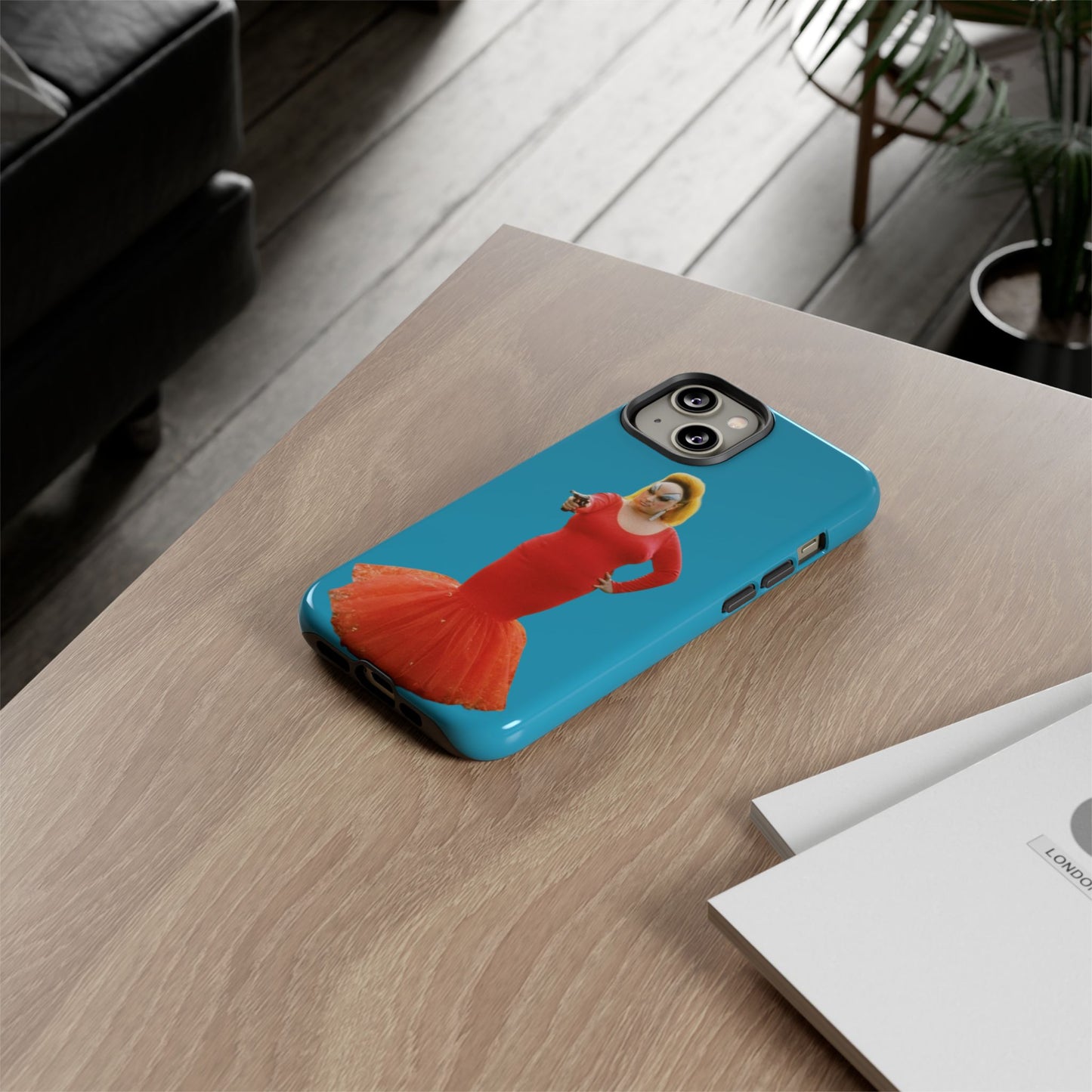 Divine Pink Flamingos John Waters iPhone Case, iPhones 14 & 15