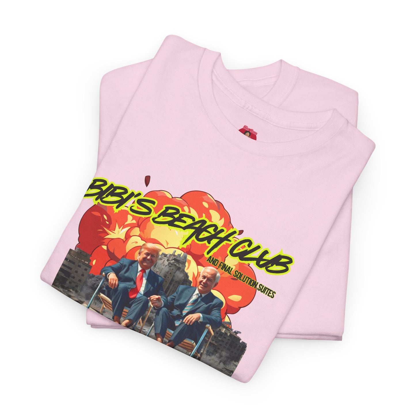 Graphic Tee Bibi's Beach Club Satirical Shirt