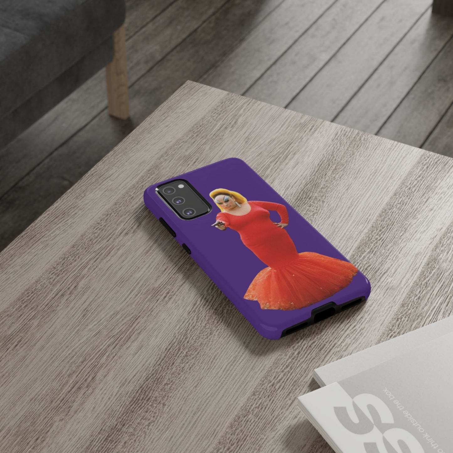 Divine Pink Flamingos John Waters Samsung Galaxy phone case