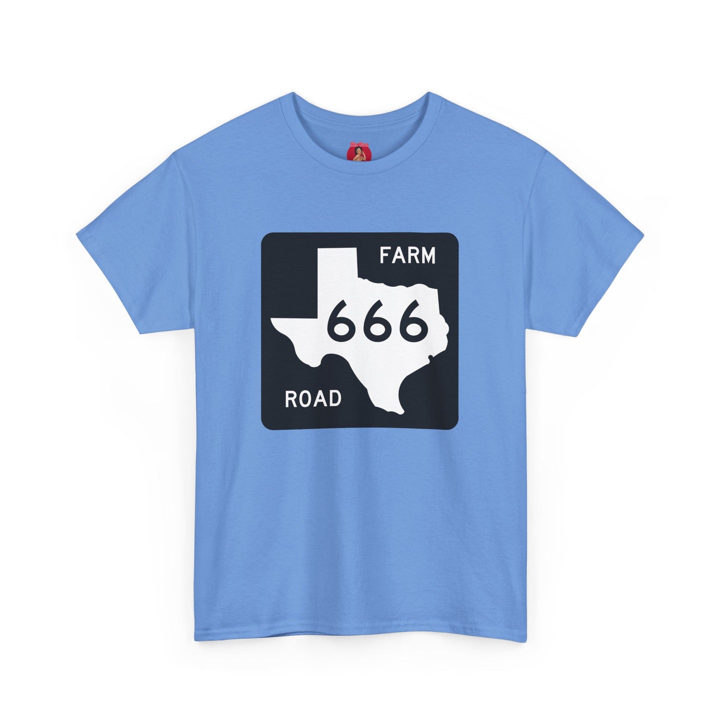 Texas Farm Road 666 Sign, Highway to Hell, Hail Satan Unisex T-shirt