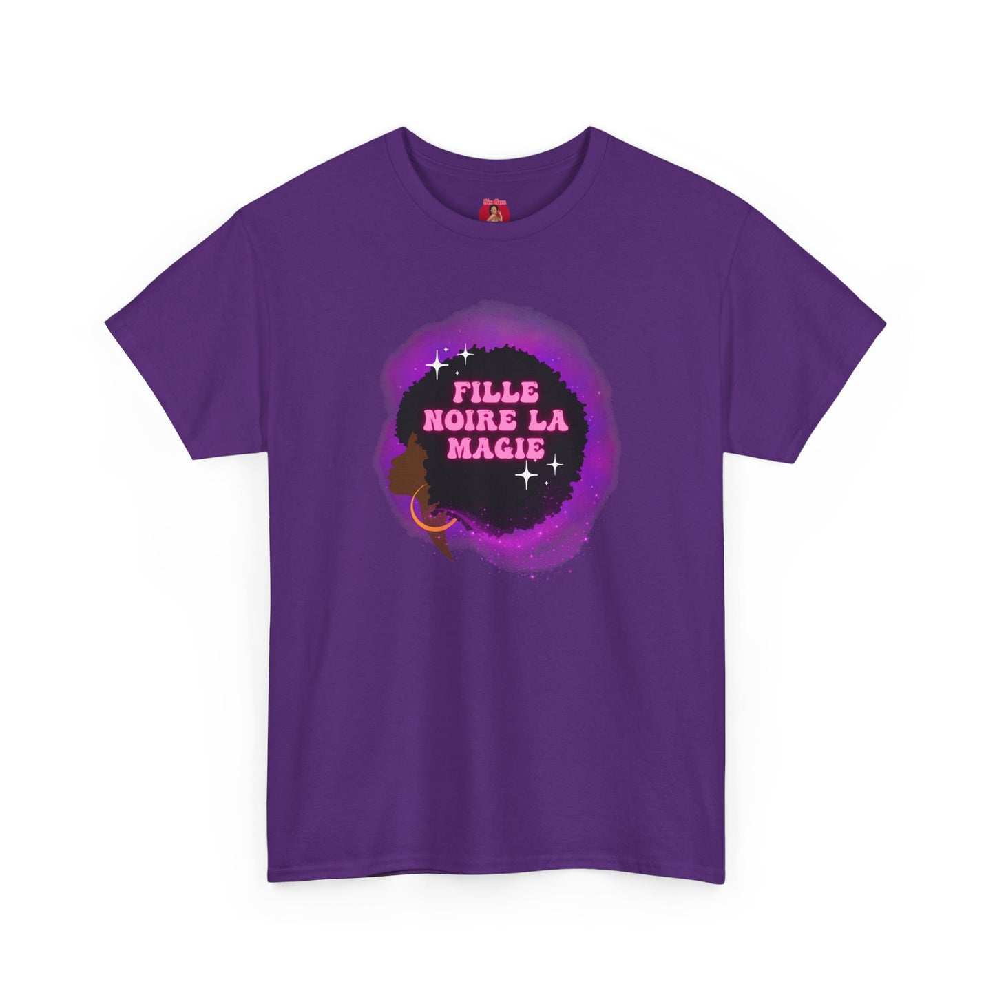 Black Girl Magic Unisex Tee, French Magie des Filles Noires, Afro, Black Excellence, Black History Shirt, Gift for Women and Girls,