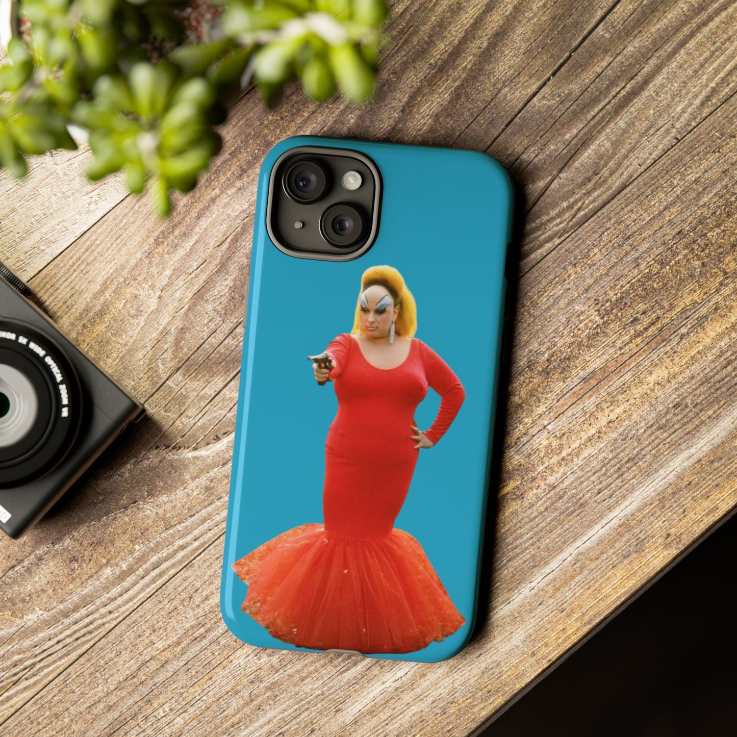 Divine Pink Flamingos John Waters iPhone Case, iPhones 14 & 15