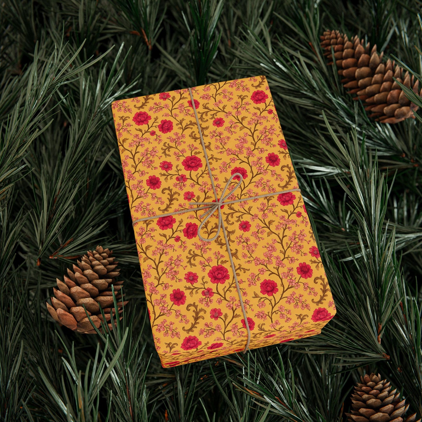 Vintage Floral Gift Wrap