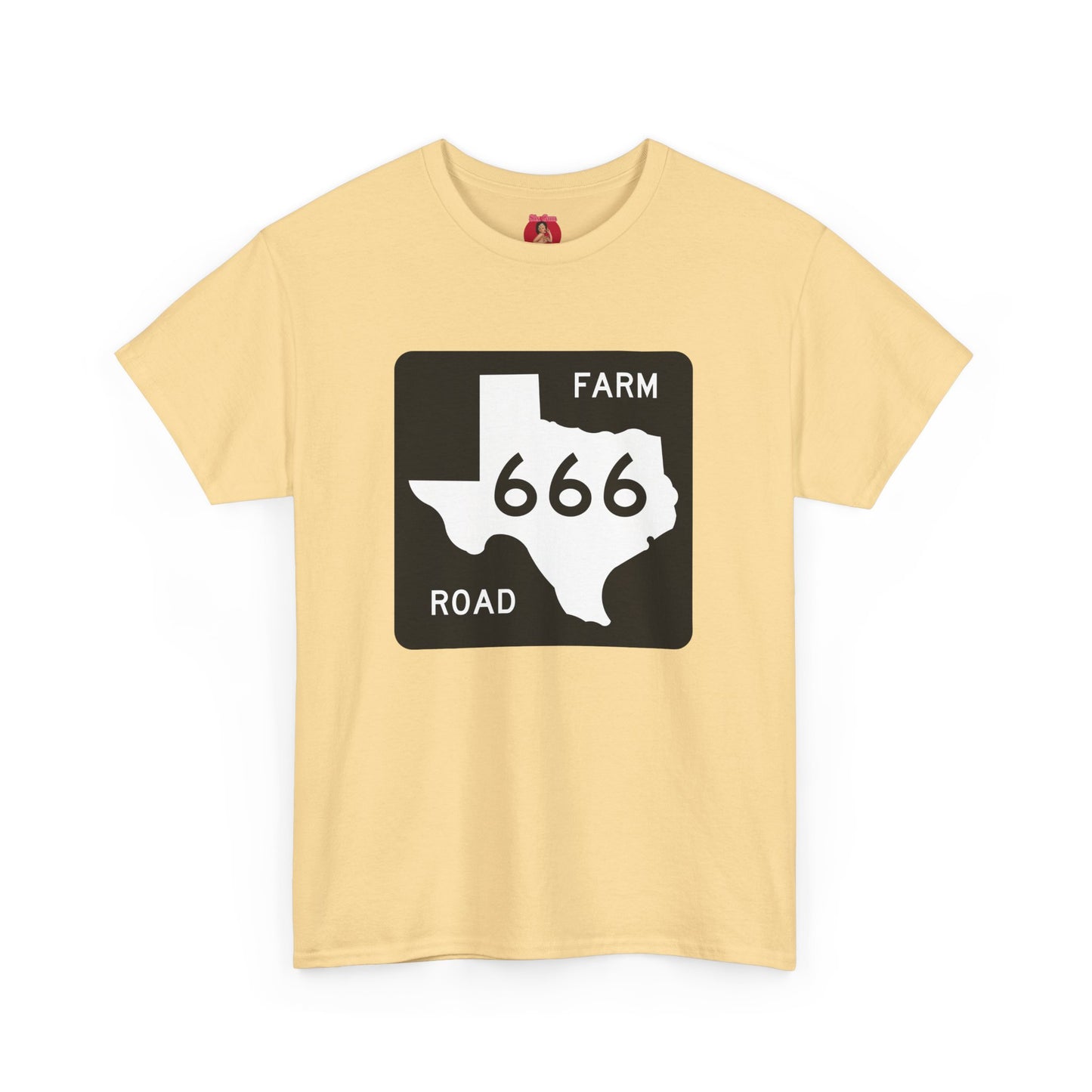 Texas Farm Road 666 Sign, Highway to Hell, Hail Satan Unisex T-shirt