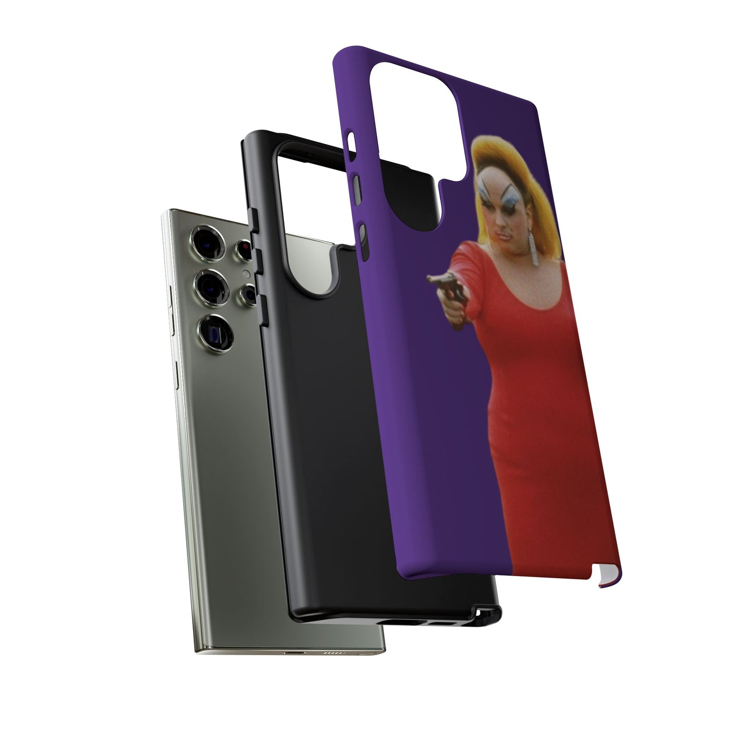 Divine Pink Flamingos John Waters Samsung Galaxy phone case