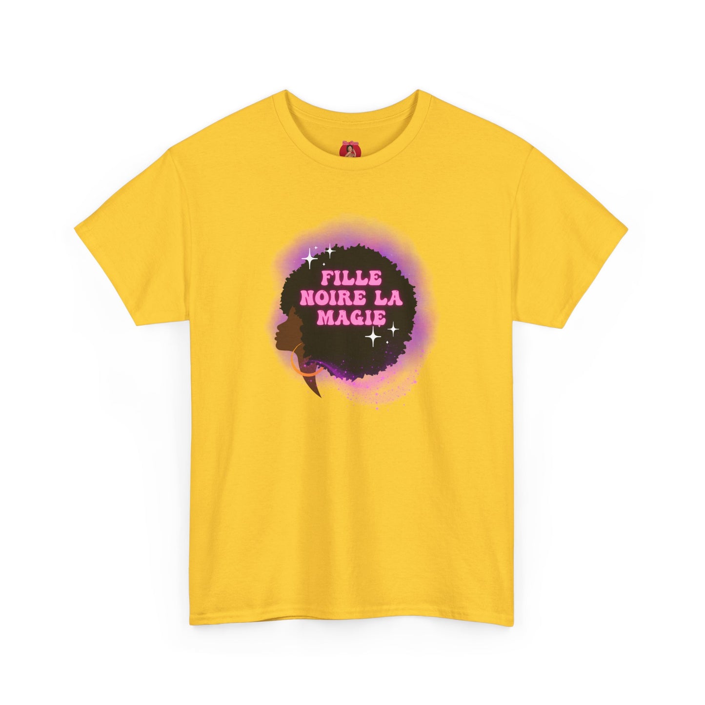 Black Girl Magic Unisex Tee, French Magie des Filles Noires, Afro, Black Excellence, Black History Shirt, Gift for Women and Girls,