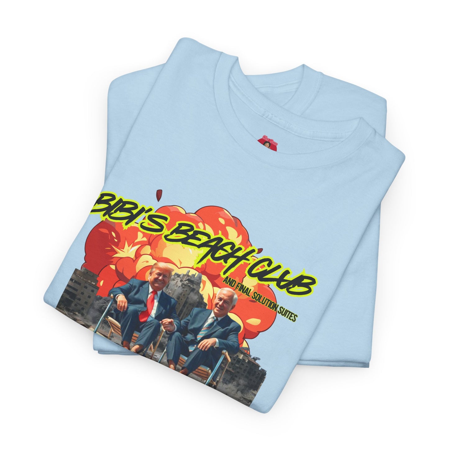 Graphic Tee Bibi's Beach Club Satirical Shirt