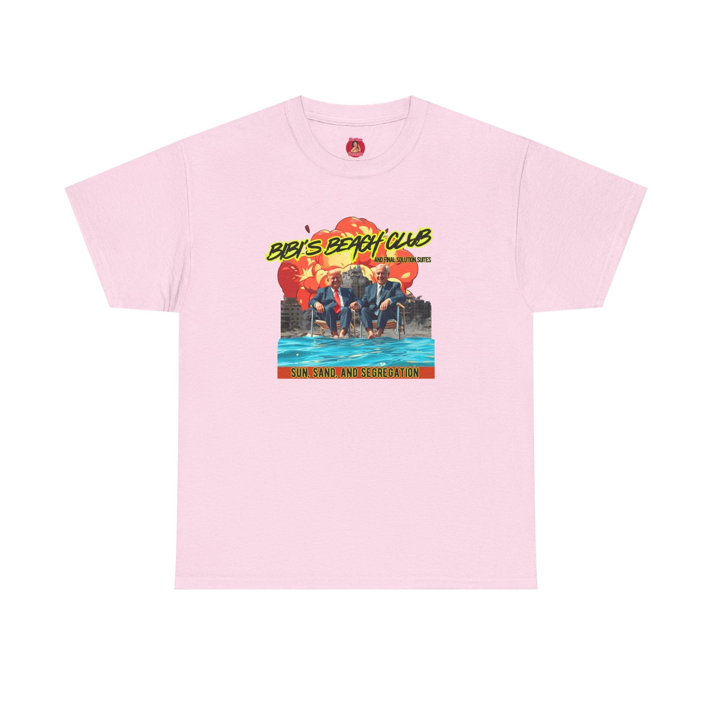 Graphic Tee Bibi's Beach Club Satirical Shirt