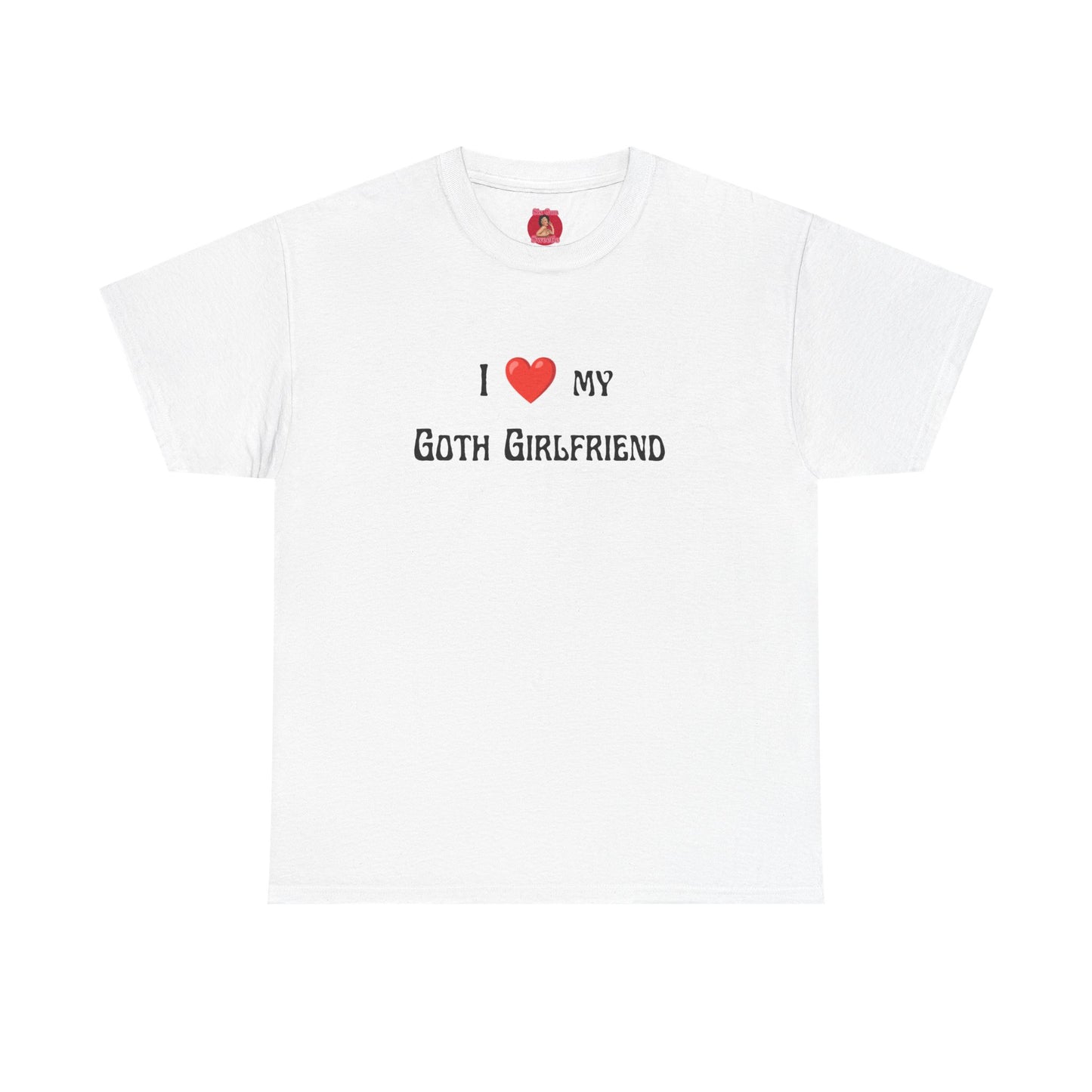 I love my Goth Girlfriend t-shirt Halloween costume T-shirt fun dating gift unique style