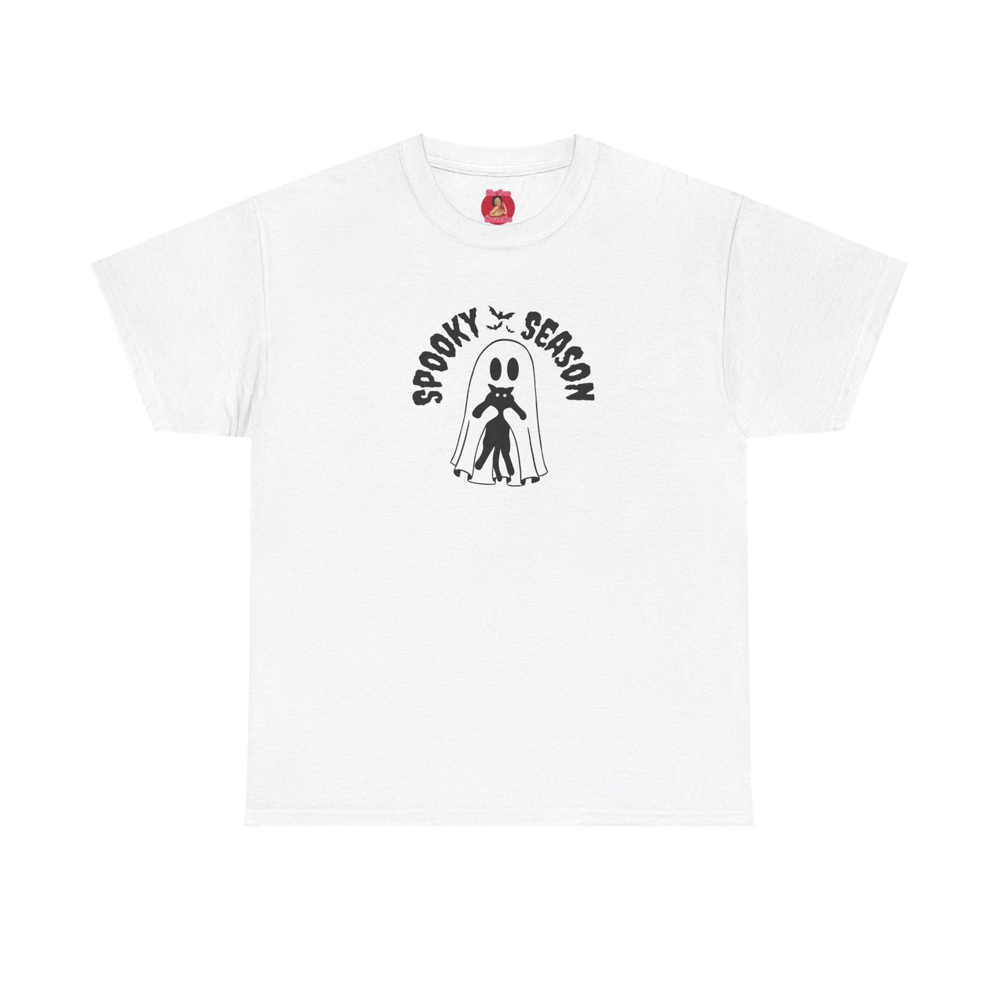 Spooky Ghost and Kitty Tee