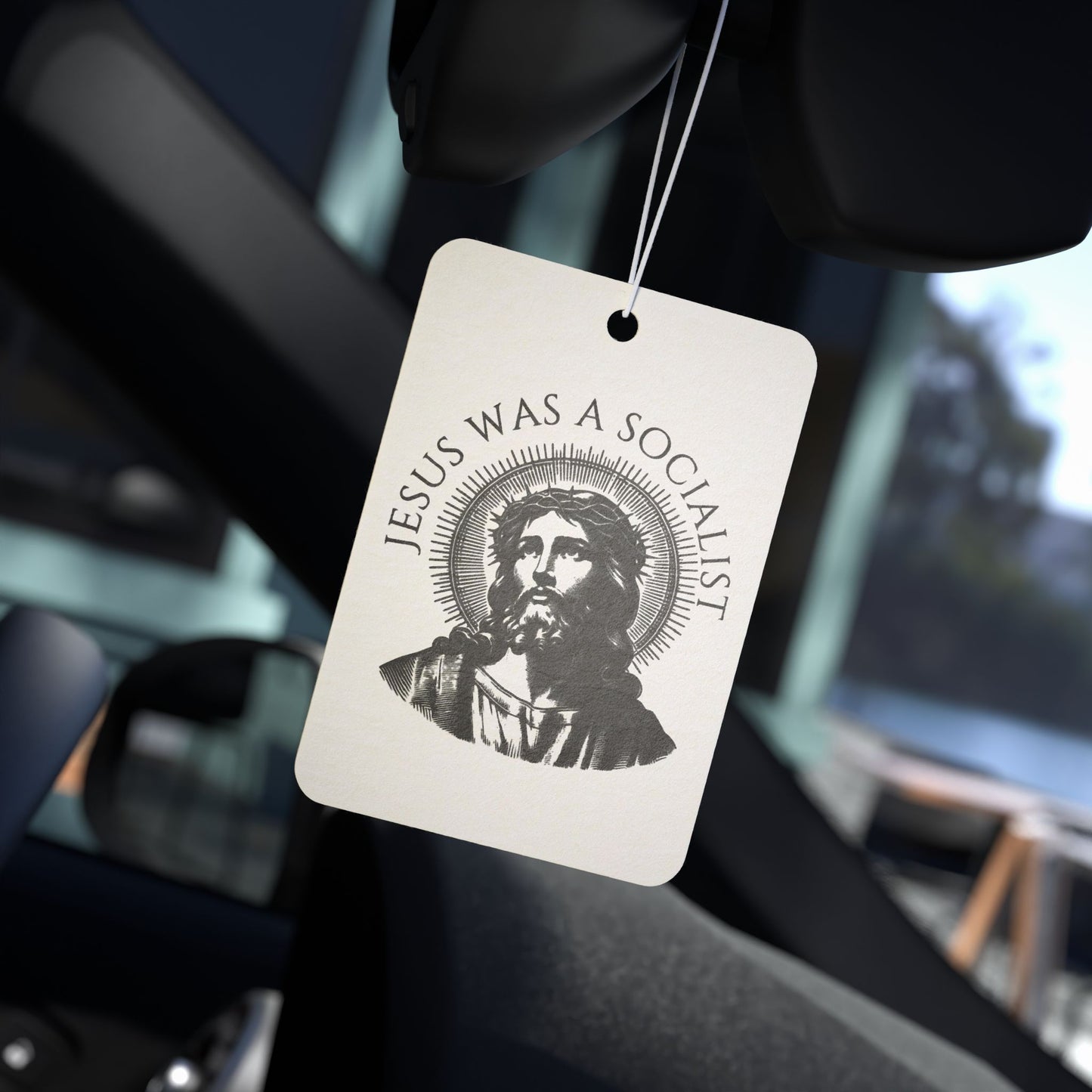 Jesus was a Socialist | Unique Car Accessory
