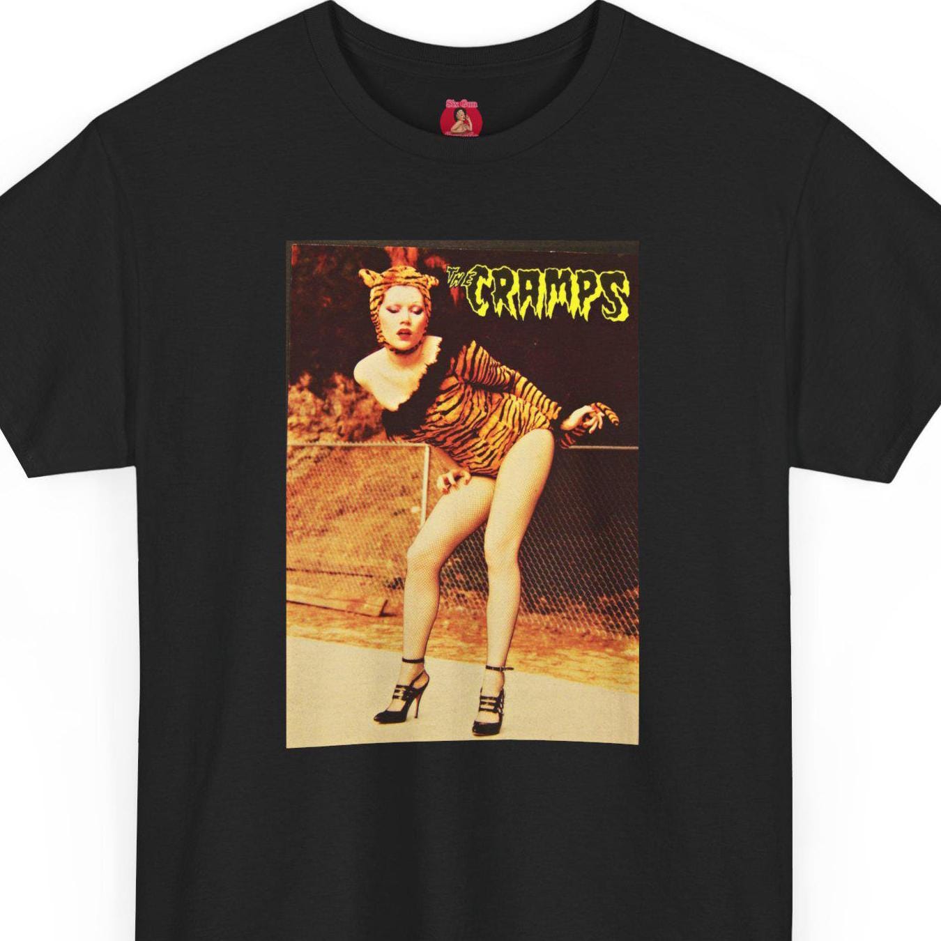 The Cramps Punk Rockabilly Unisex Tee, Poison Ivy Rorschach Shirt, Rockabilly Legendary Band Tee
