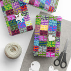 British Flags Pop Art Design Wrapping Paper