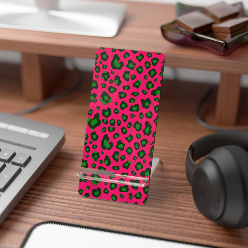 Phone Stand Cheetah Print