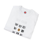 Six Gun Kitty Cat & Duck Collage T-Shirt