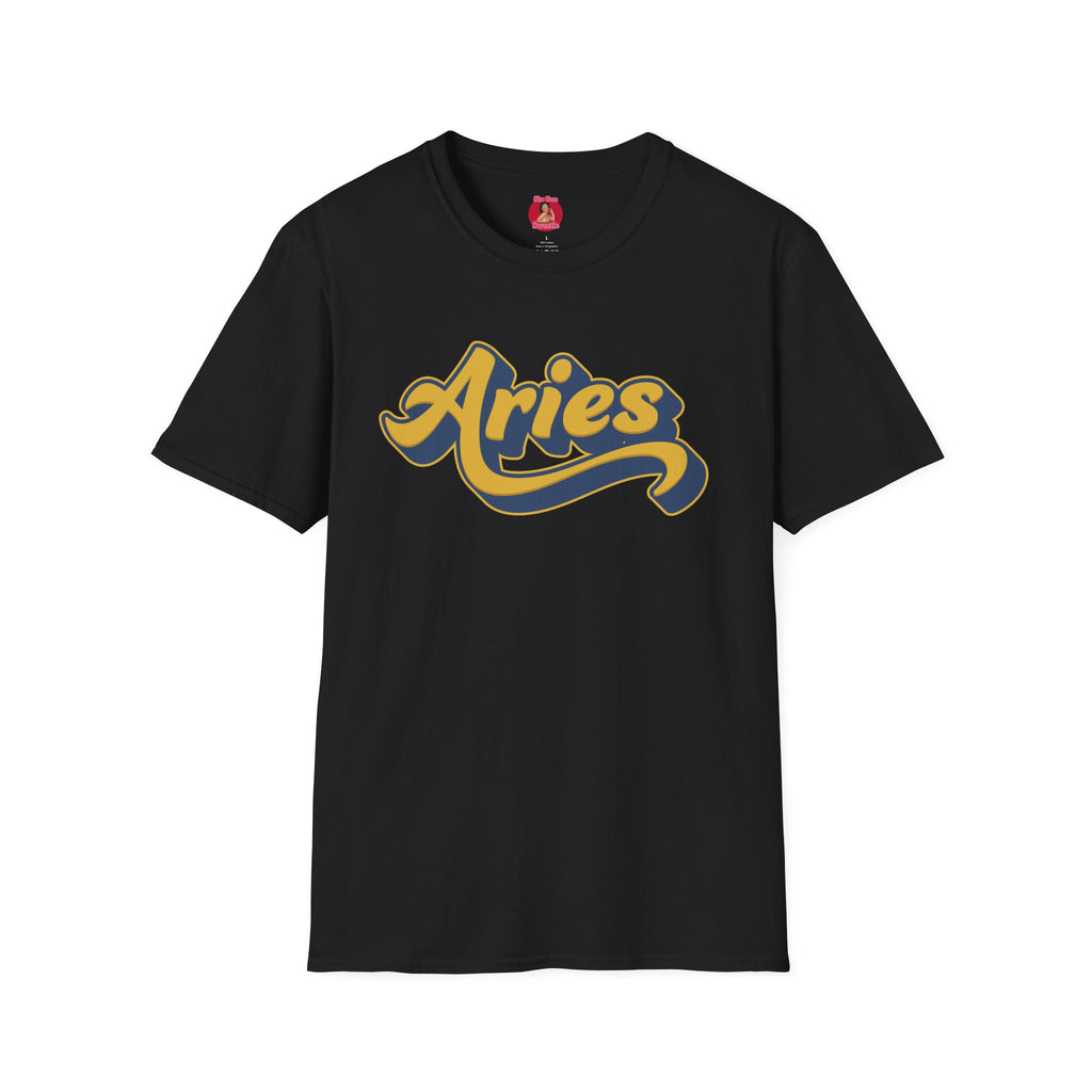 Aries zodiac sign crew neck T-shirt