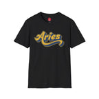 Aries zodiac sign crew neck T-shirt
