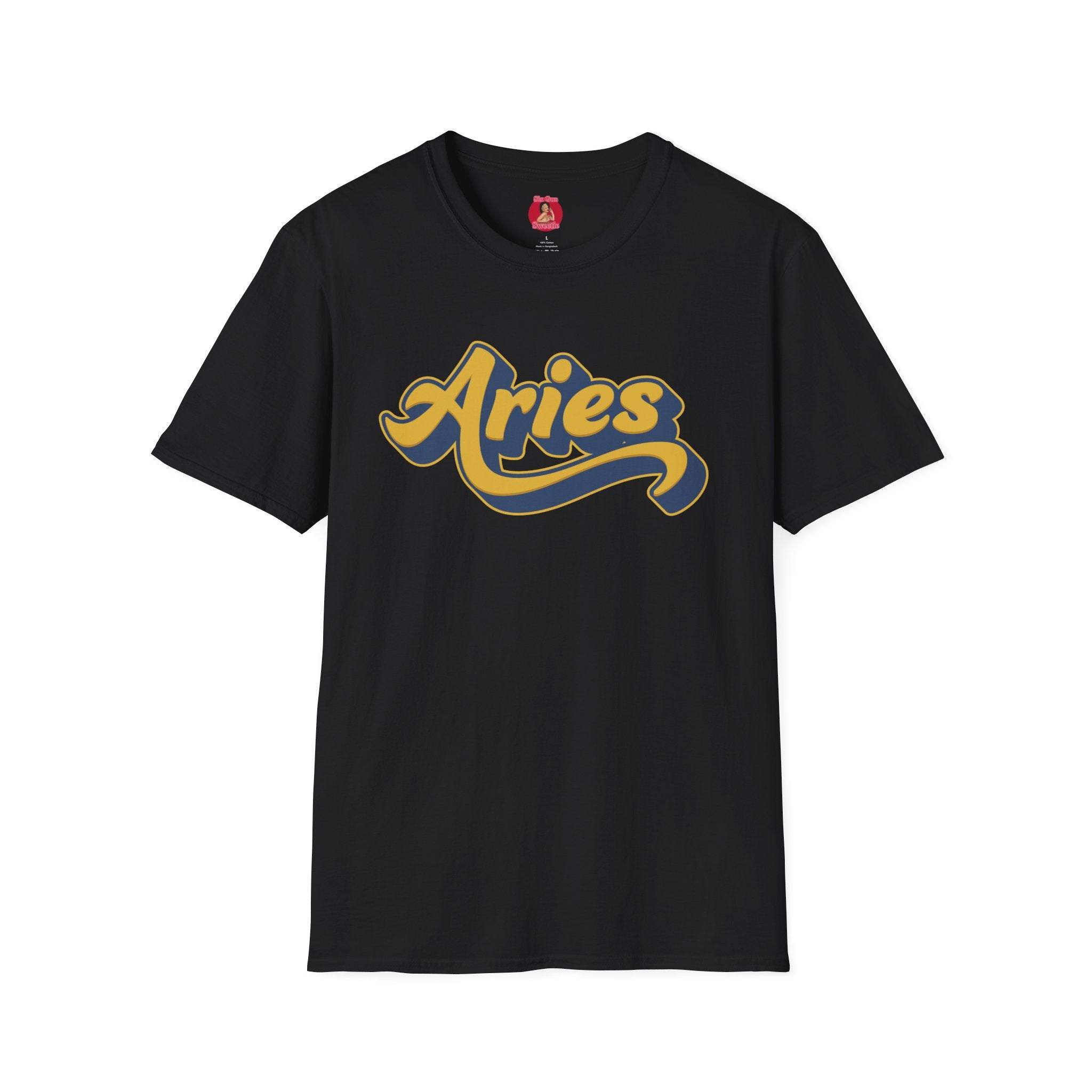 Aries zodiac sign crew neck T-shirt