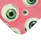 Eyeball Bath Mat - Quirky Pink Design
