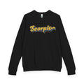 Sagittarius Vintage Zodiac Crewneck — Retro Astrological Raglan