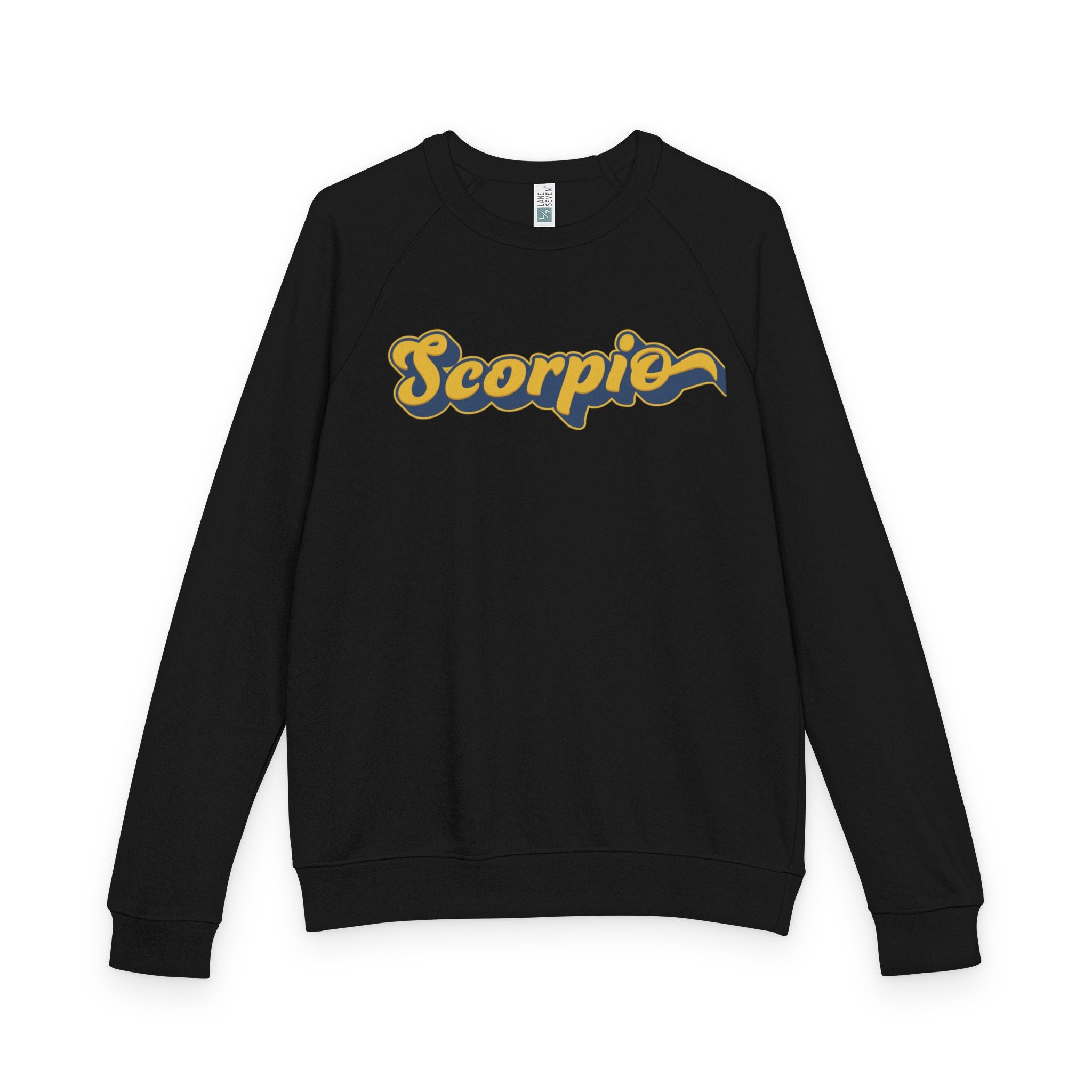 Sagittarius Vintage Zodiac Crewneck — Retro Astrological Raglan