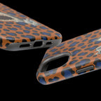 Shark Bite Leopard Print Phone Case — Magnetic Impact-Resistant