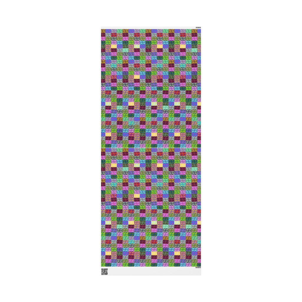 British Flags Pop Art Design Wrapping Paper