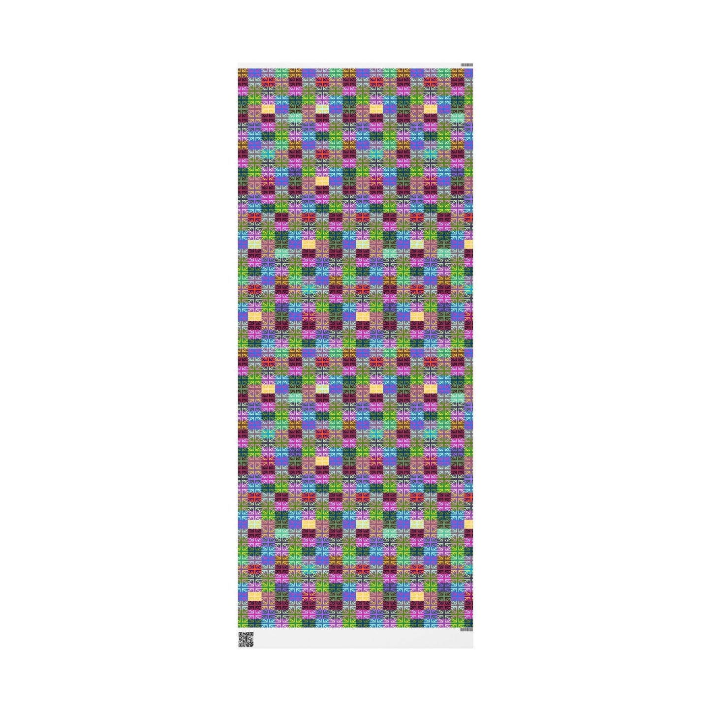 British Flags Pop Art Design Wrapping Paper