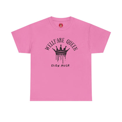 Elon Musk is a welfare Queen Tshirt with tag template