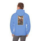 Vintage Kyoto Travel Hoodie — Ichiriki Chaya Retro Poster Sweatshirt