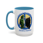 Portland-Themed Accent Coffee Mug | Fun Antifa Forever Design, Unique Gift, Coffee Lovers, Home Decor, Political Memes