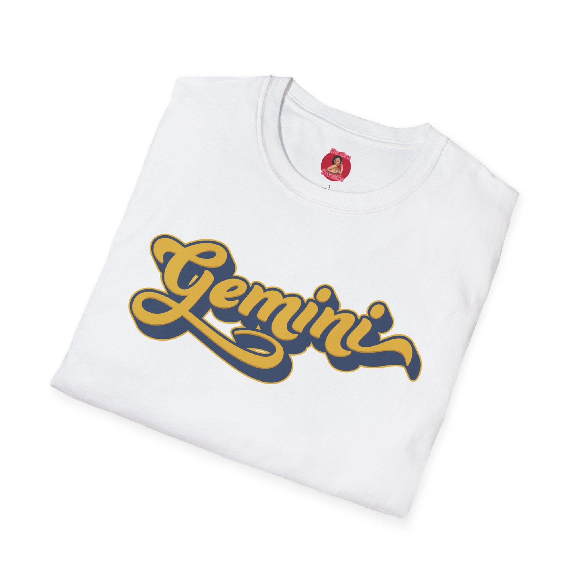 Gemini zodiac sign unisex crew neck T-shirt