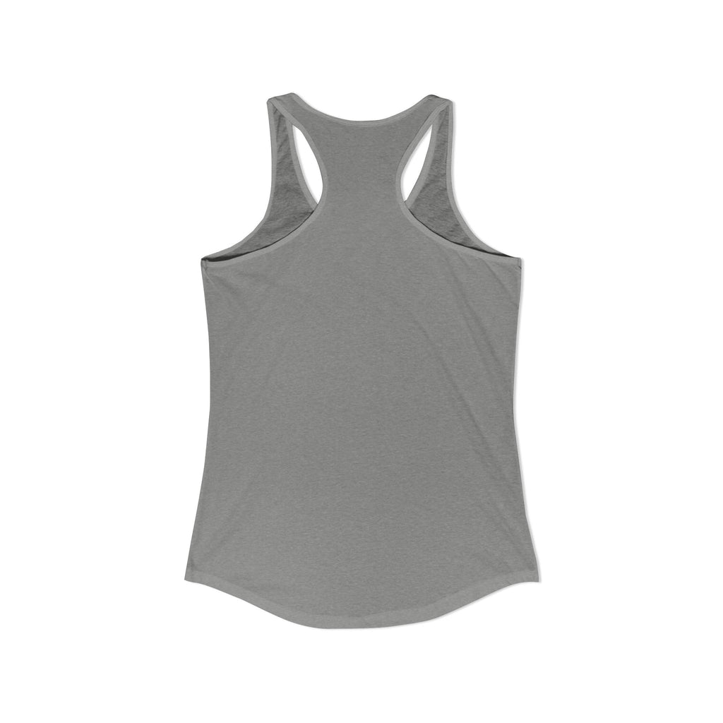 Earth Day Women's Racerback Tank — "Save the Planet, My Cat Says So"