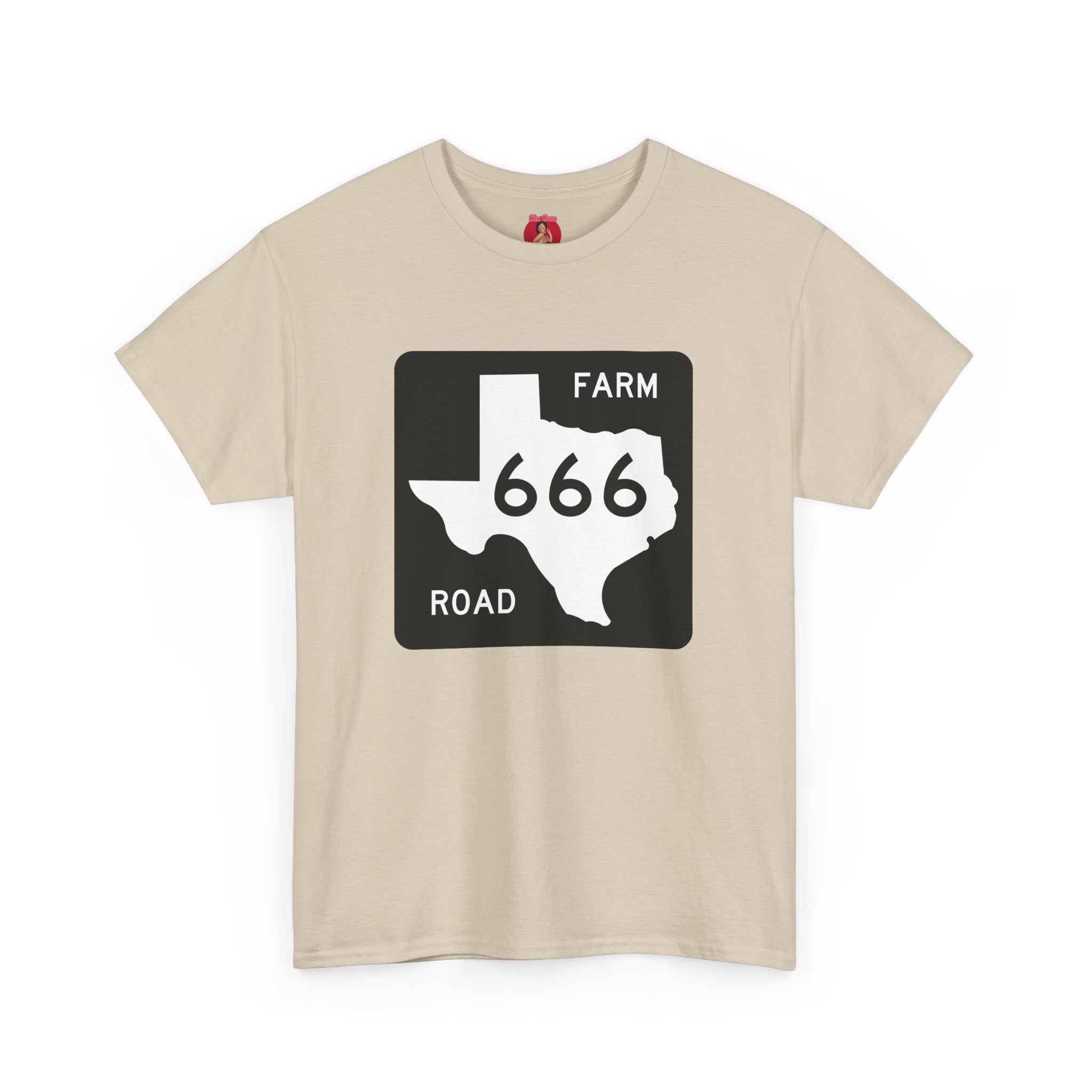 Texas Farm Road 666 Sign, Highway to Hell, Hail Satan Unisex T-shirt