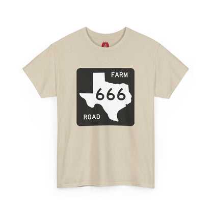 Texas Farm Road 666 Sign, Highway to Hell, Hail Satan Unisex T-shirt