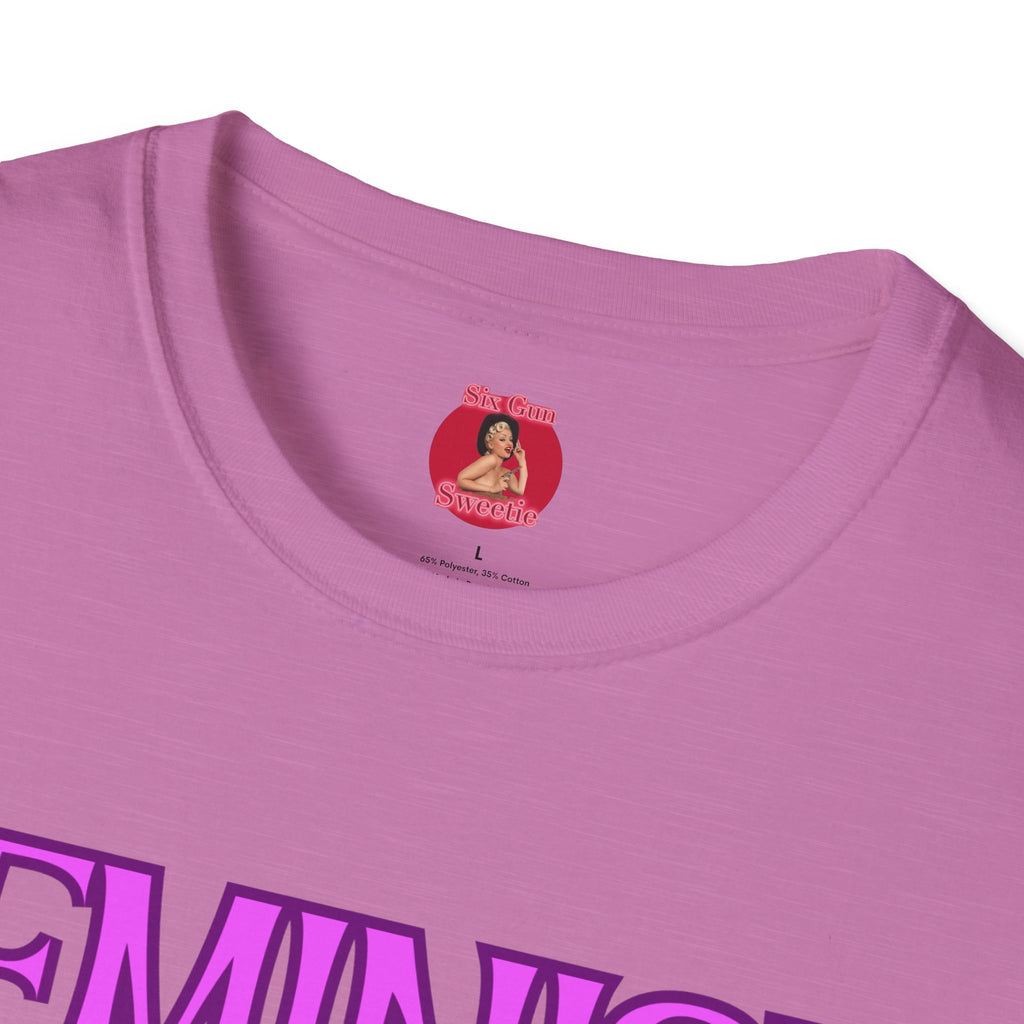 Feminist Minimalist Tee — Women's Rights Graphic T-Shirt