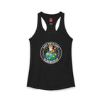 Earth Day Women's Racerback Tank — "Save the Planet, My Cat Says So"