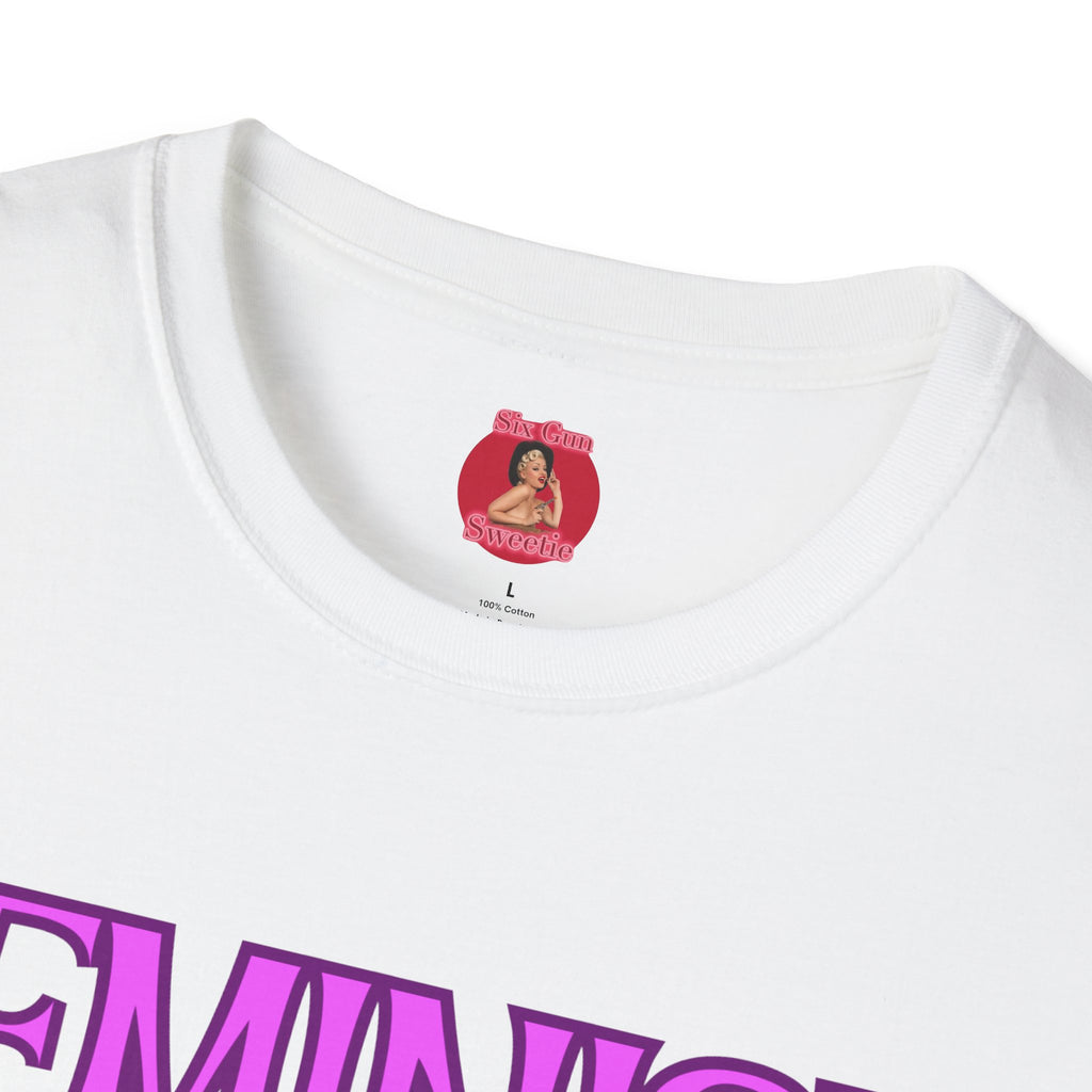 Feminist Minimalist Tee — Women's Rights Graphic T-Shirt