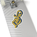 Copy of Libra 70s Groovy Zodiac Sticker — Retro Star Sign Kiss-Cut