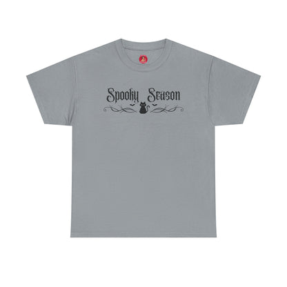 T-Shirt Spooky Season Black Kitty Tribal Unisex Tee