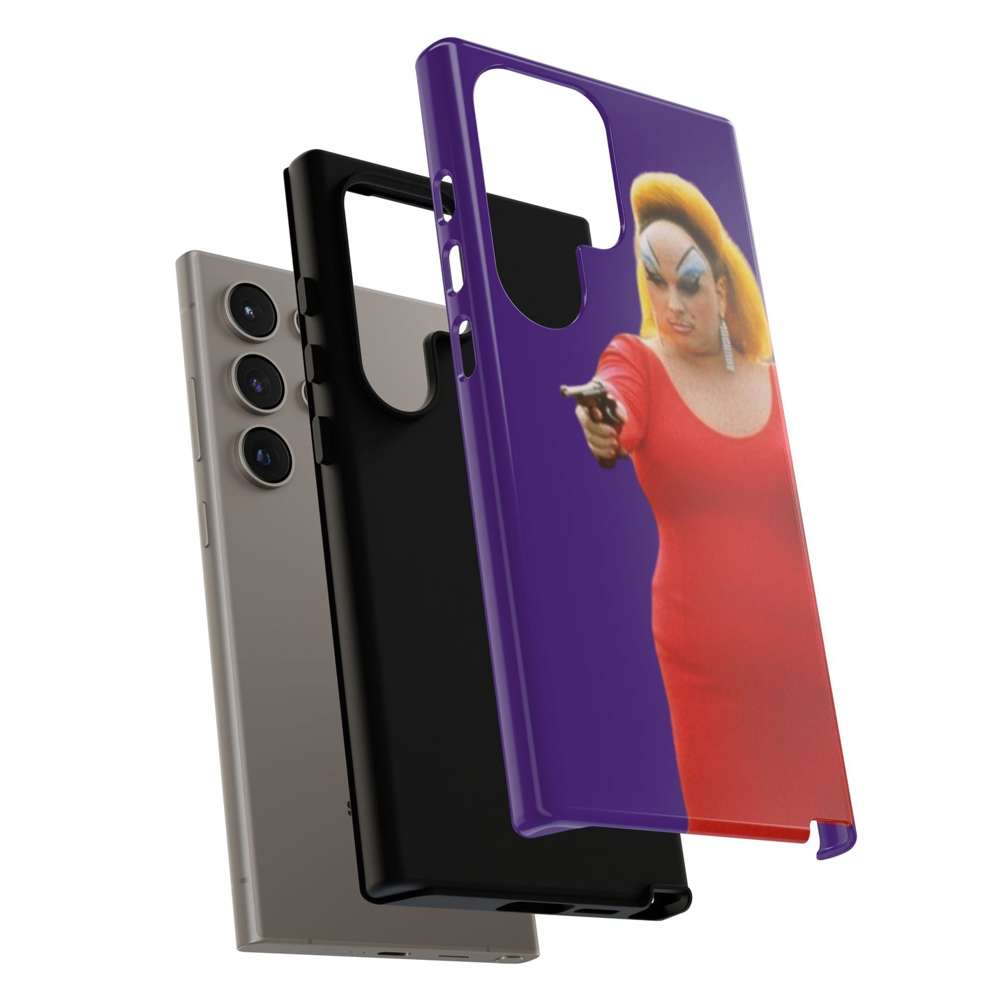 Divine Pink Flamingos John Waters Samsung Galaxy phone case