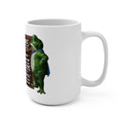 Mug 15oz Portland Peace Frog Anti Fascist Democracy Immigrant Communities