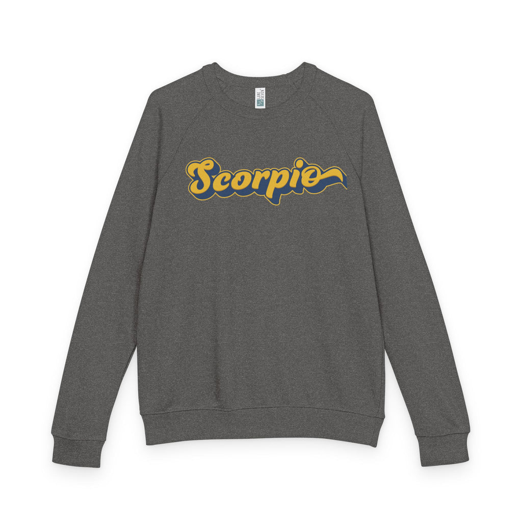 Sagittarius Vintage Zodiac Crewneck — Retro Astrological Raglan