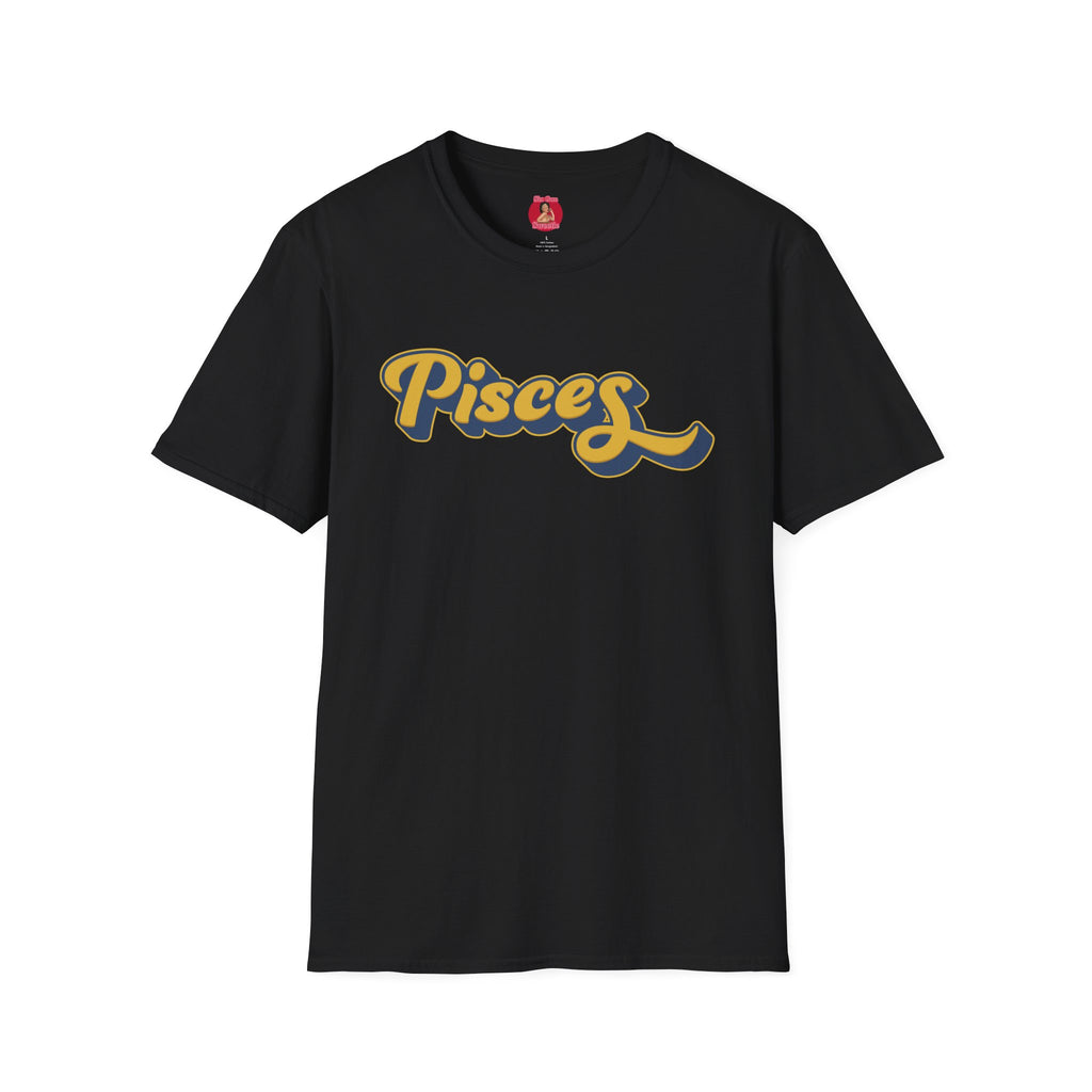 Pisces zodiac sign unisex crew neck T-shirt