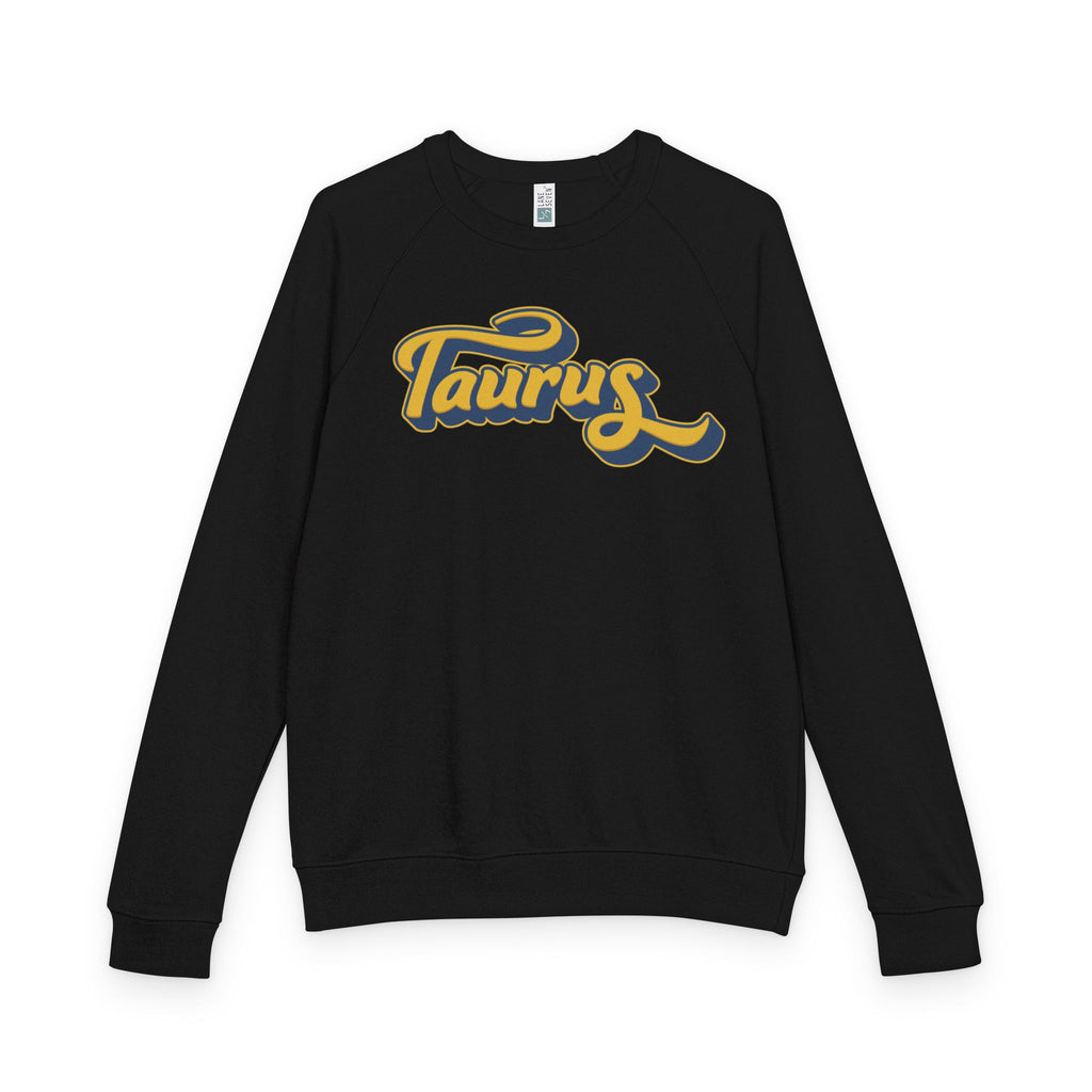 Taurus zodiac Unisex French Terry Crewneck Sweatshirt, Halloween Apparel, Casual Wear, Gifts for Friends, Cozy Graphics